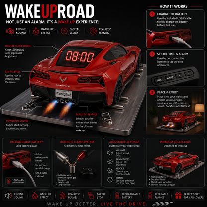 Car Alarm Clock