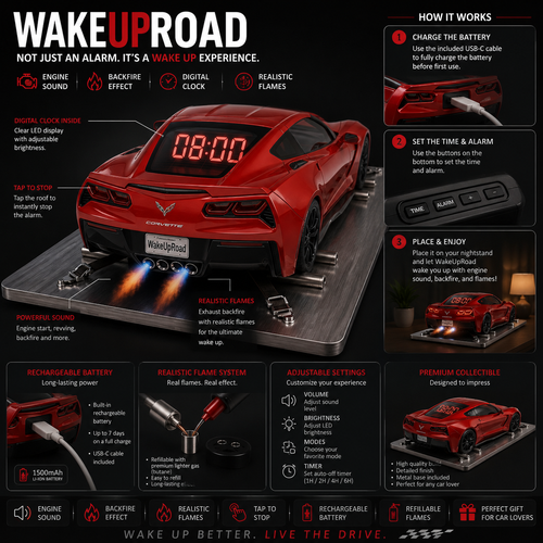 Car Alarm Clock