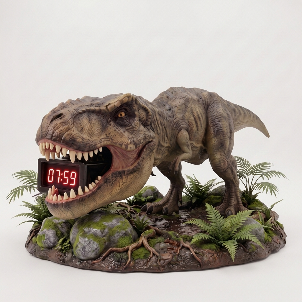 T-Rex Alarm Clock