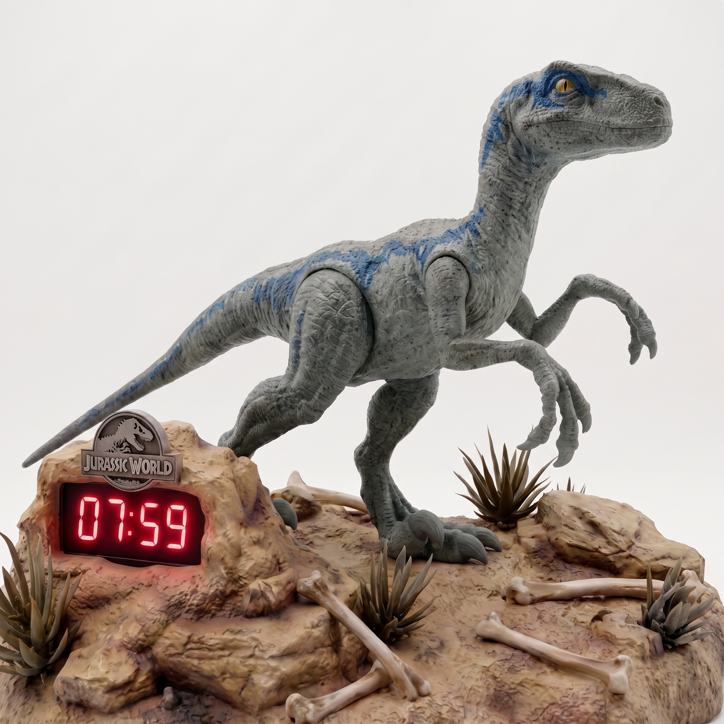 Velociraptor Alarm Clock