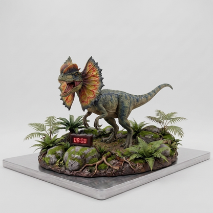 Dilophosaurus Alarm Clock