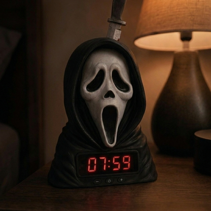 Ghost Face Alarm Clock